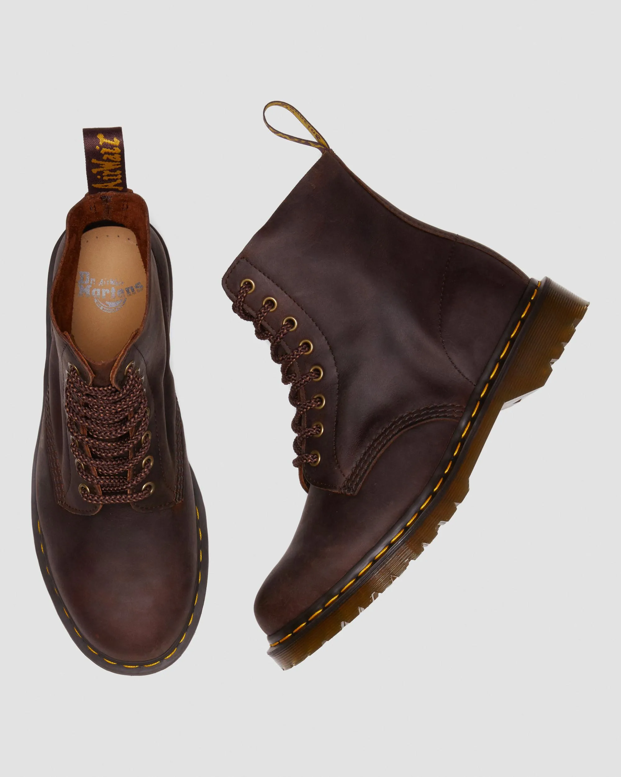 1460 Pascal Waxed Full Grain Leather Boots