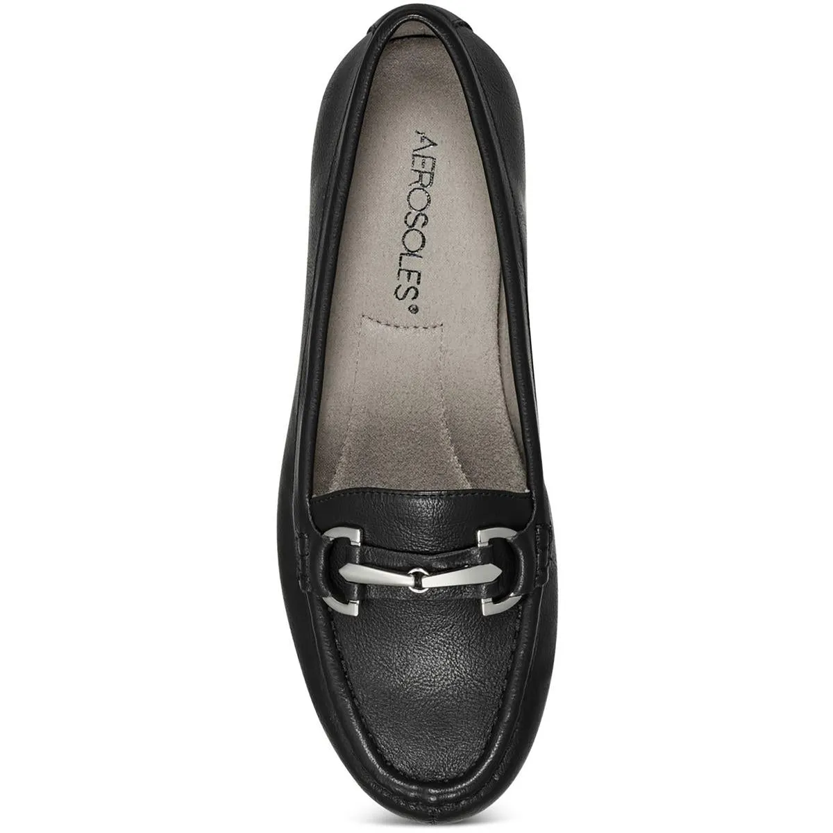 Aerosoles Womens Day Drive Textured Embellished Loafers