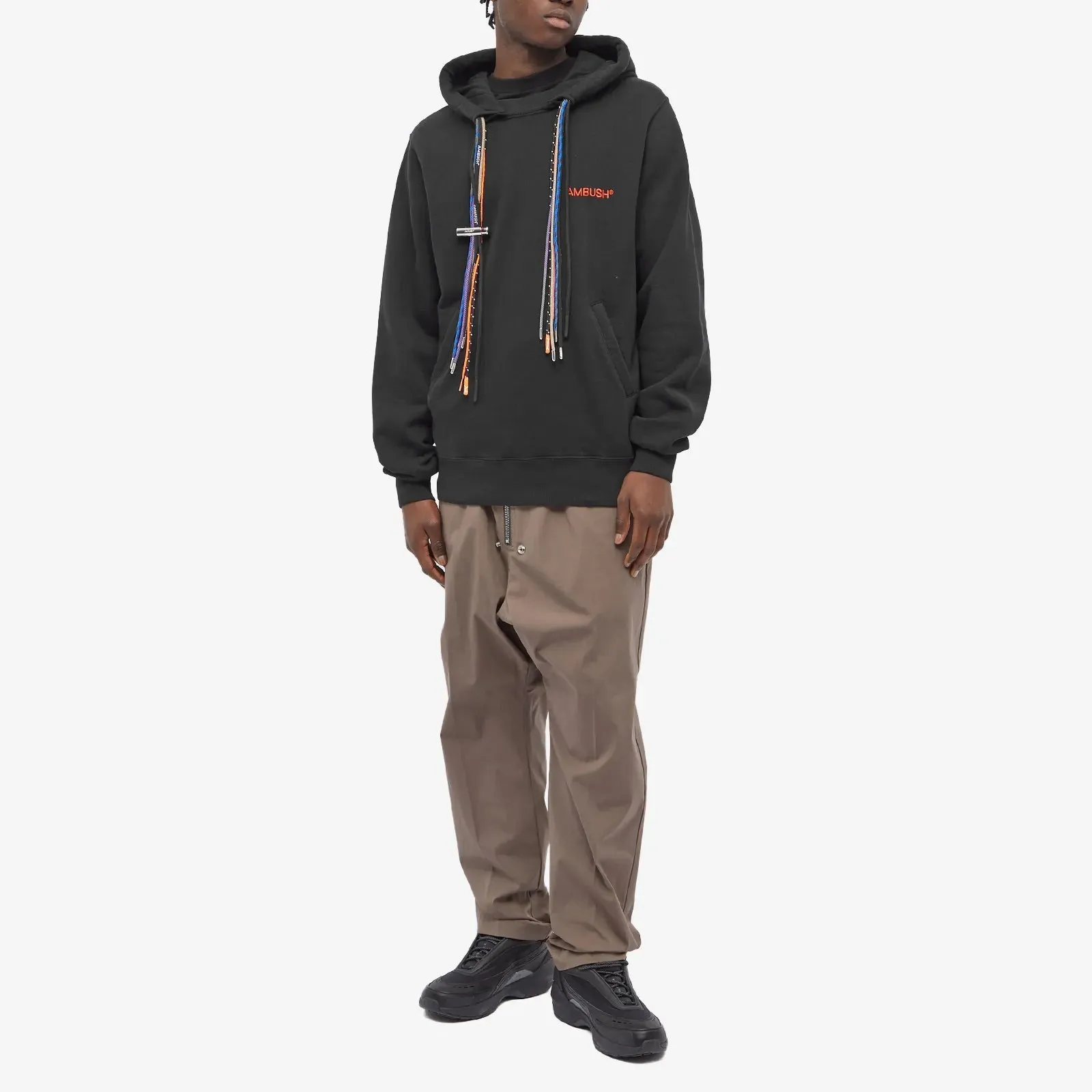 AMBUSH Multicord Hoodie Tap Shoe Orange