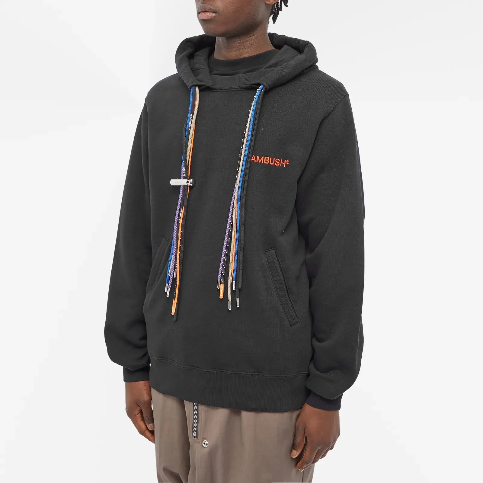 AMBUSH Multicord Hoodie Tap Shoe Orange