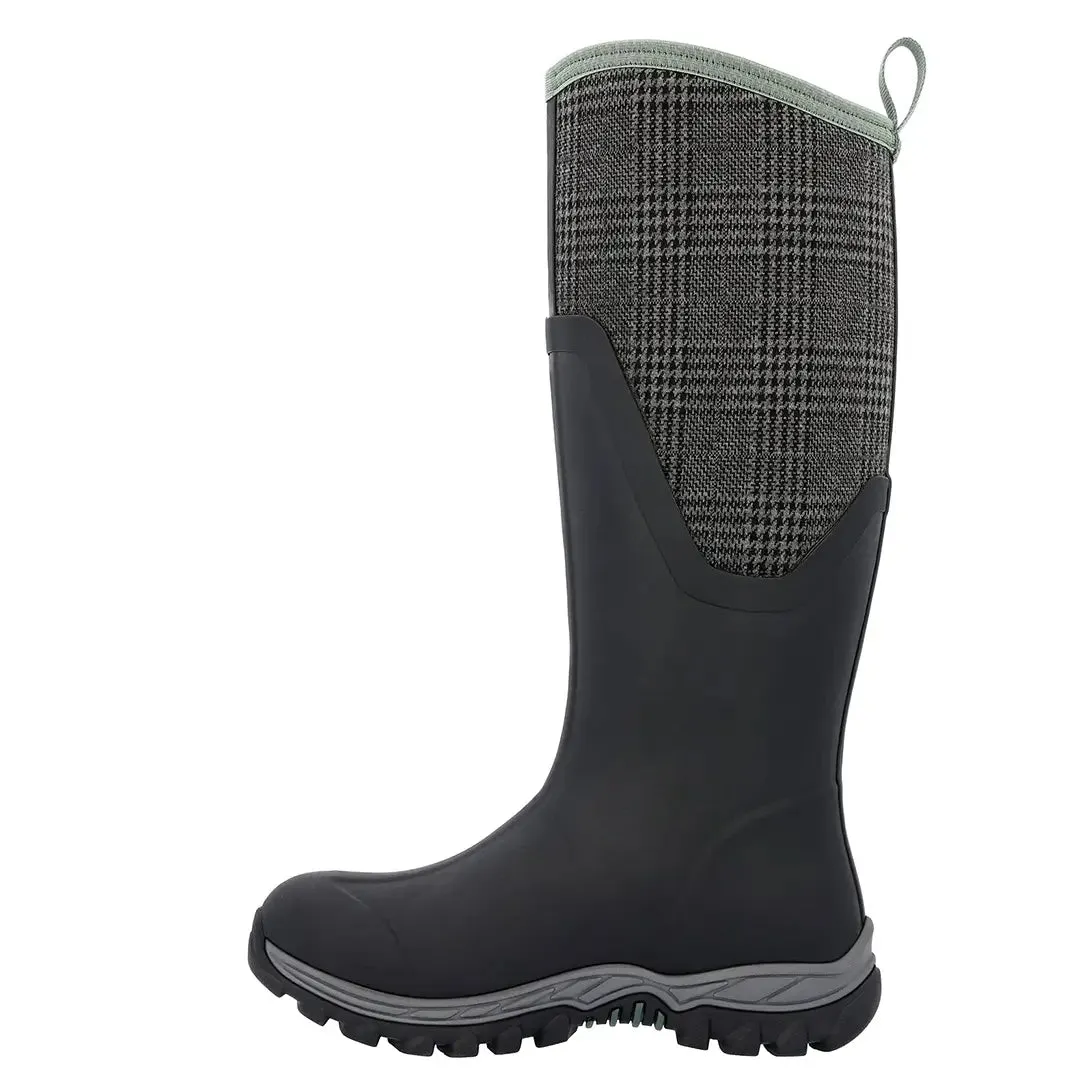 Arctic Sport II Tall Wellingtons - Black/Plaid by Muckboot