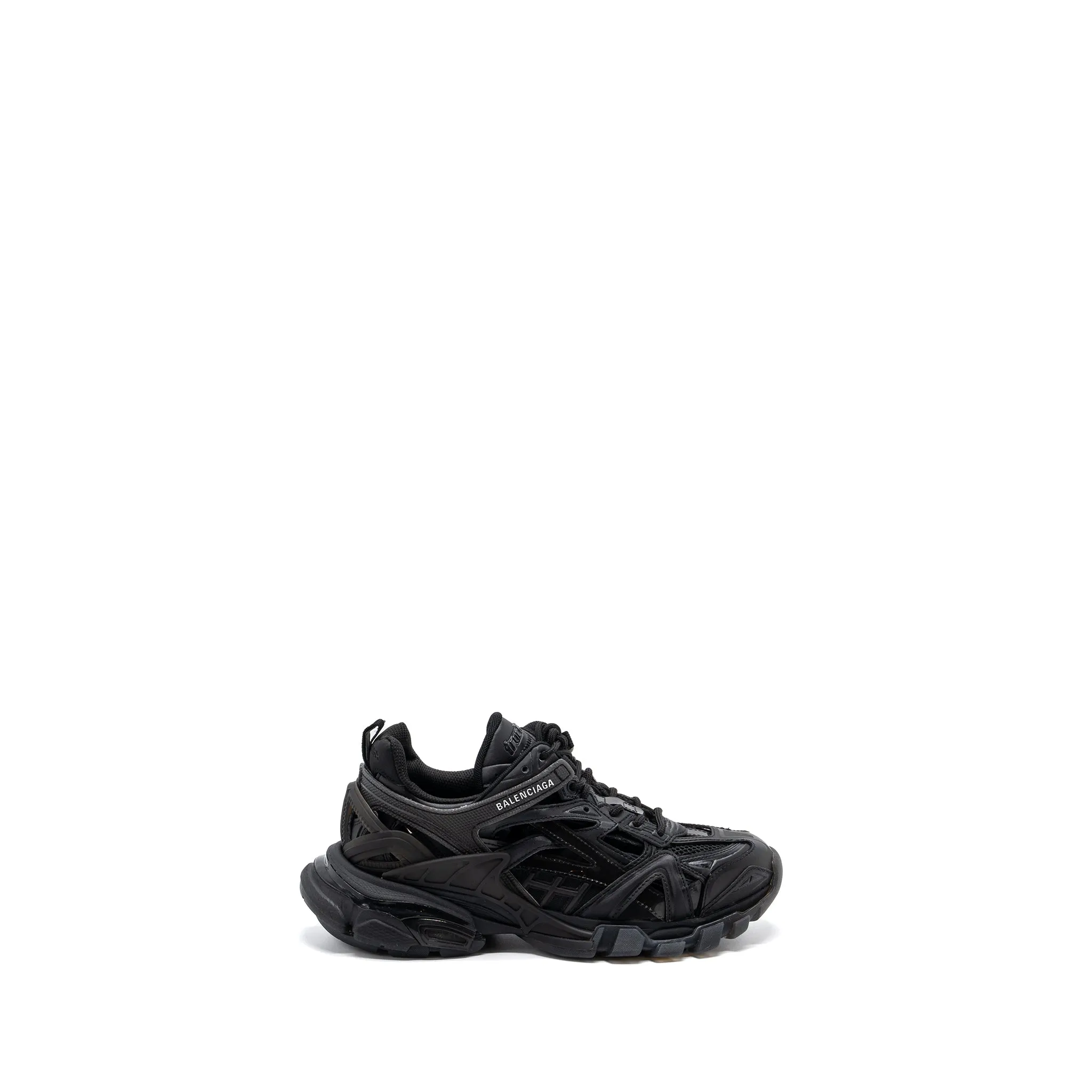 Balenciaga Size 37 Track.2 Open Sneakers Black