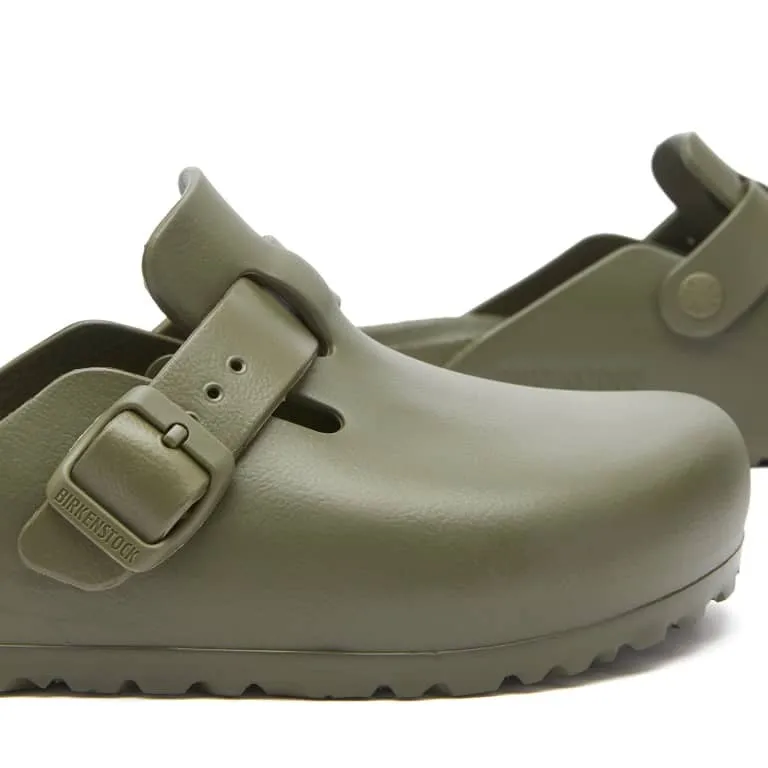 Birkenstock Boston EVA sandals, khaki