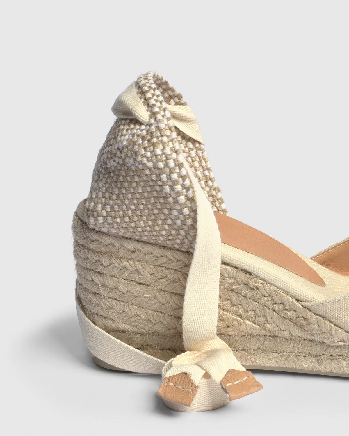 CARINA SANDALS WEDGE | IVORY