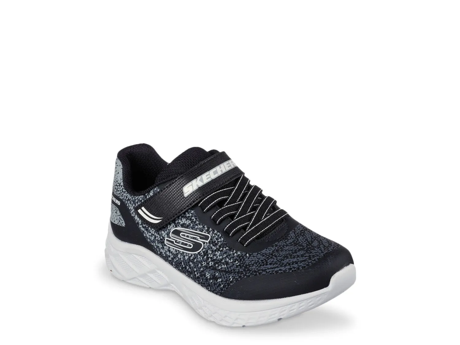 Children's sneakers Skechers Microspec II Tromson, black / gray