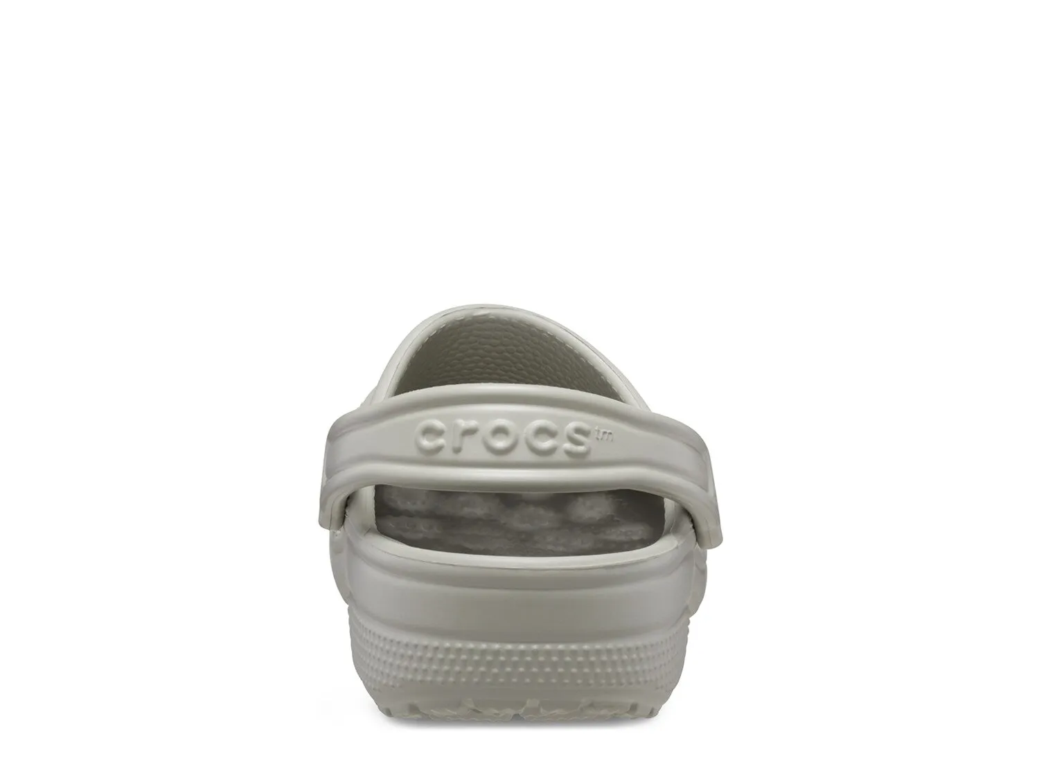 Classic Crocs clogs, grey/green