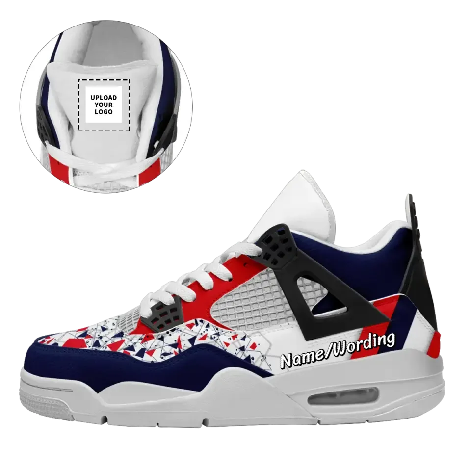 Customized Business Gifts, Promotional Corporate Gifts Personalized Sneakers, Custom Basketball Shoes, Unisex Adult Fans Shoes,AJ4-23020089