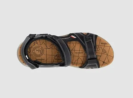 FitVille Men's UrbanStride Cushion Sandals