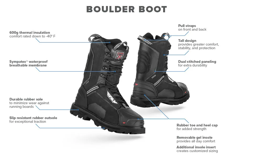 Fly Racing Boulder Snow Boot