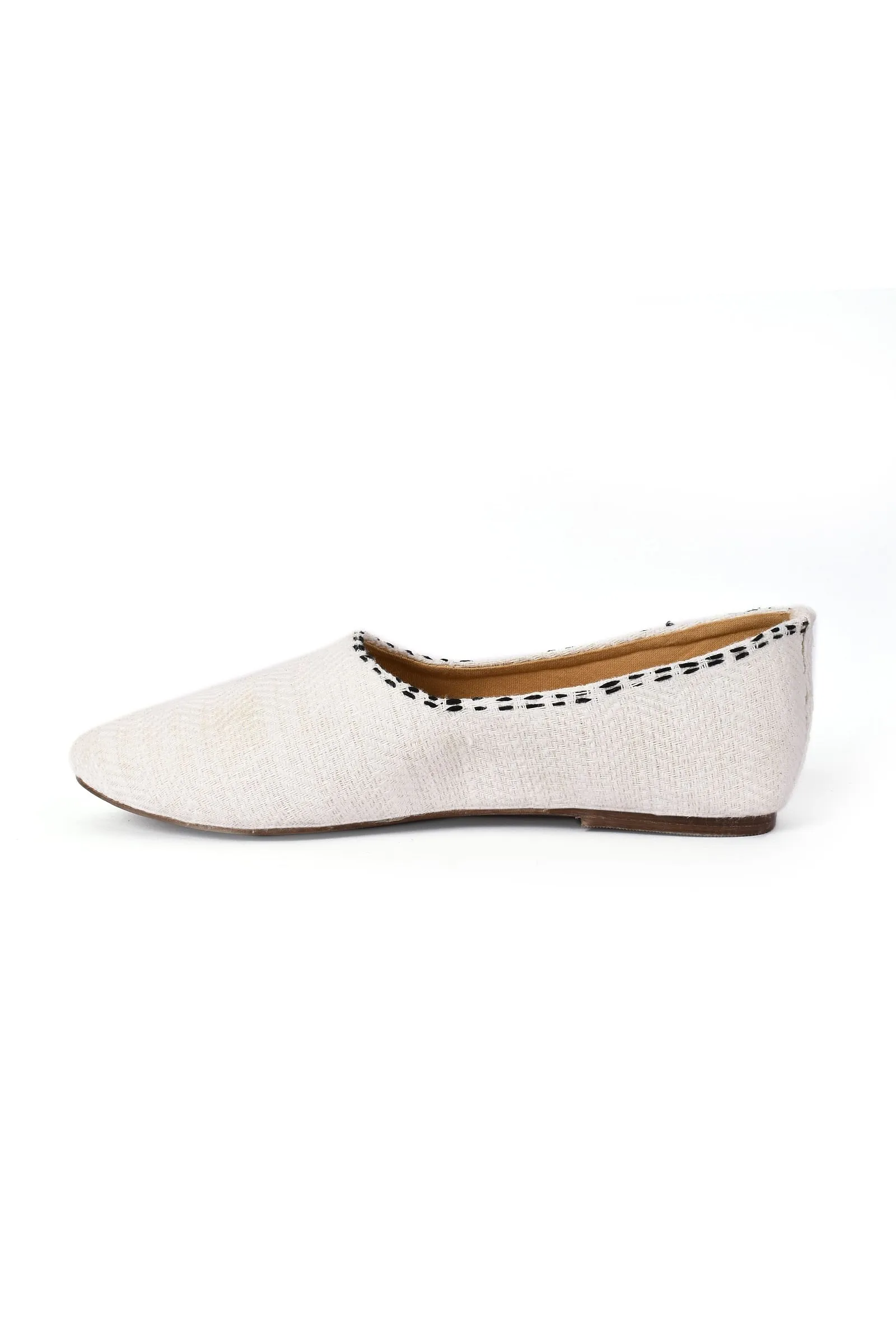 Irish White Pure Hemp Loafers