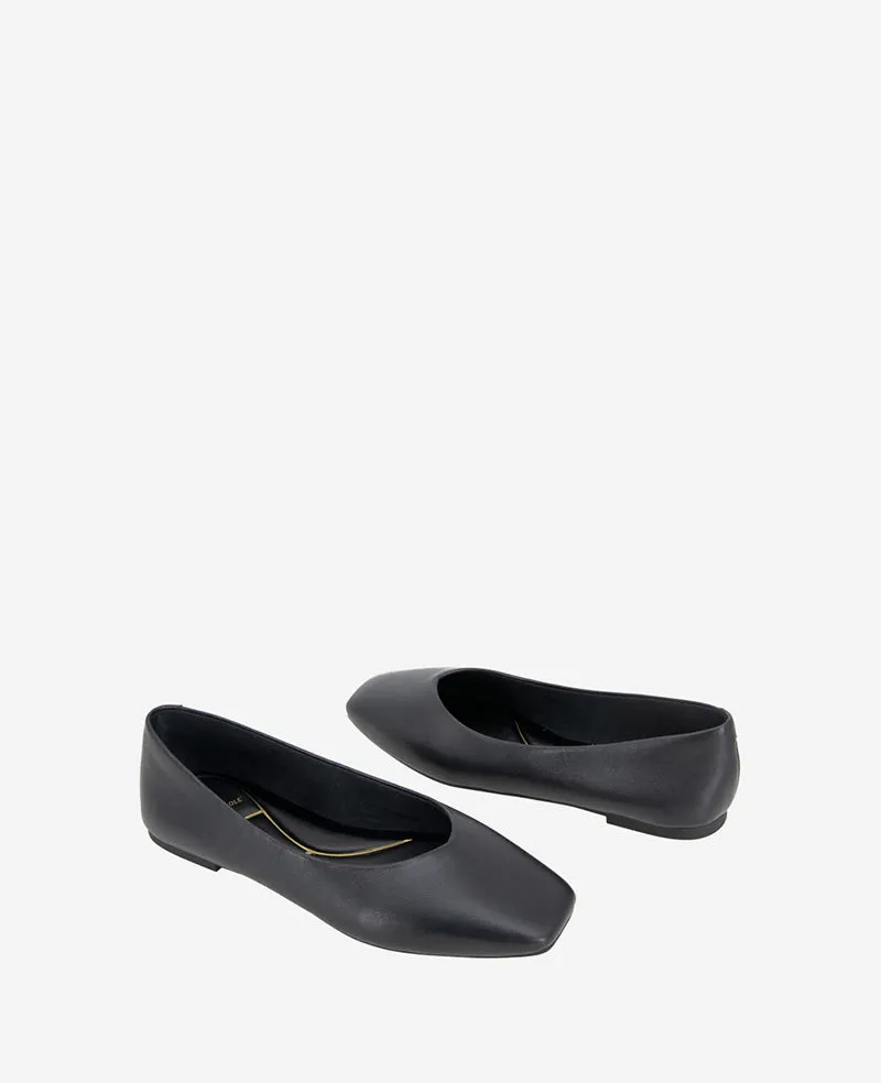 Johanna Leather Ballet Flat