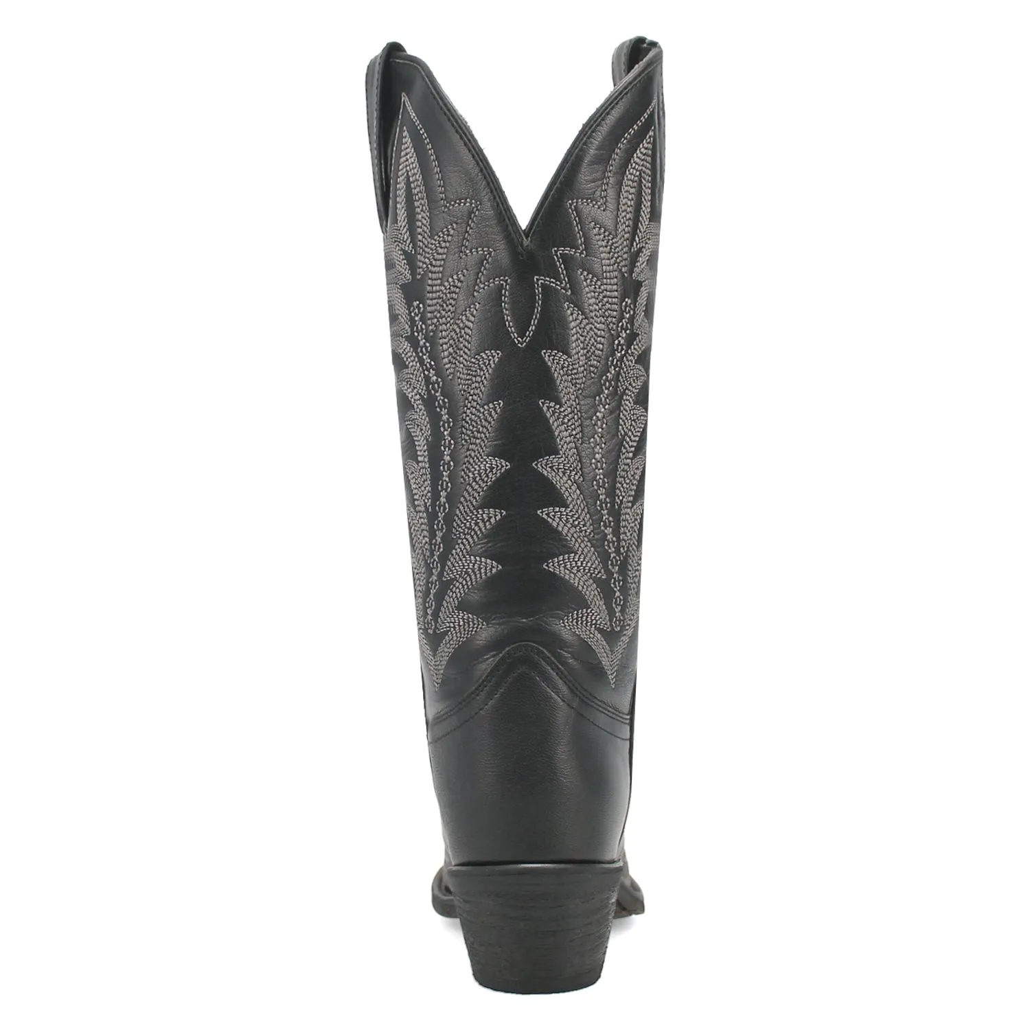 Laredo Womens Emmylee Black Leather Cowboy Boots