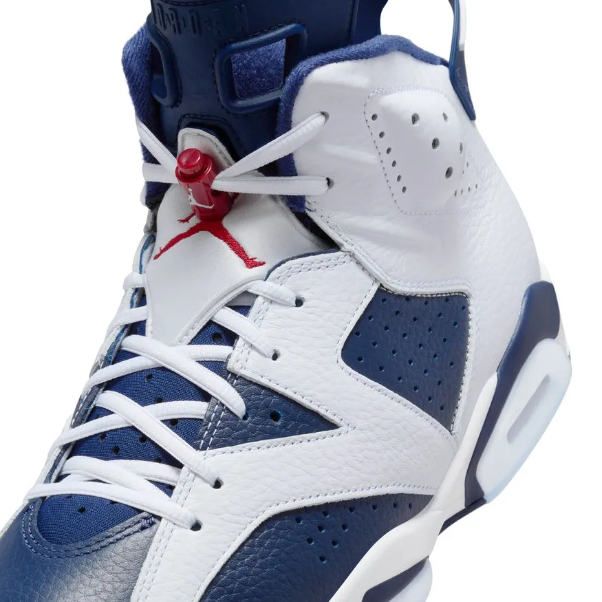 M Air Jordan 6 Retro "White and Midnight Navy" CT8529-164