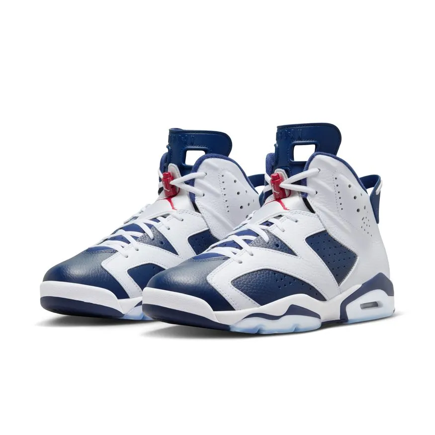 M Air Jordan 6 Retro "White and Midnight Navy" CT8529-164