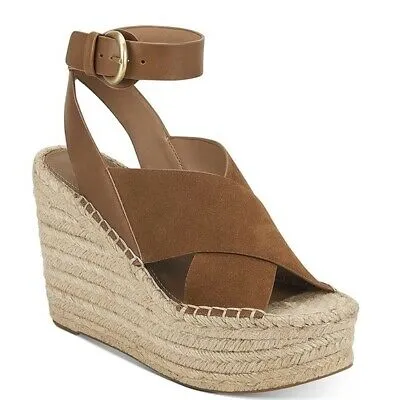 MARC FISHER - ABACIA SUEDE SANDALS **FREE SHIPPING**