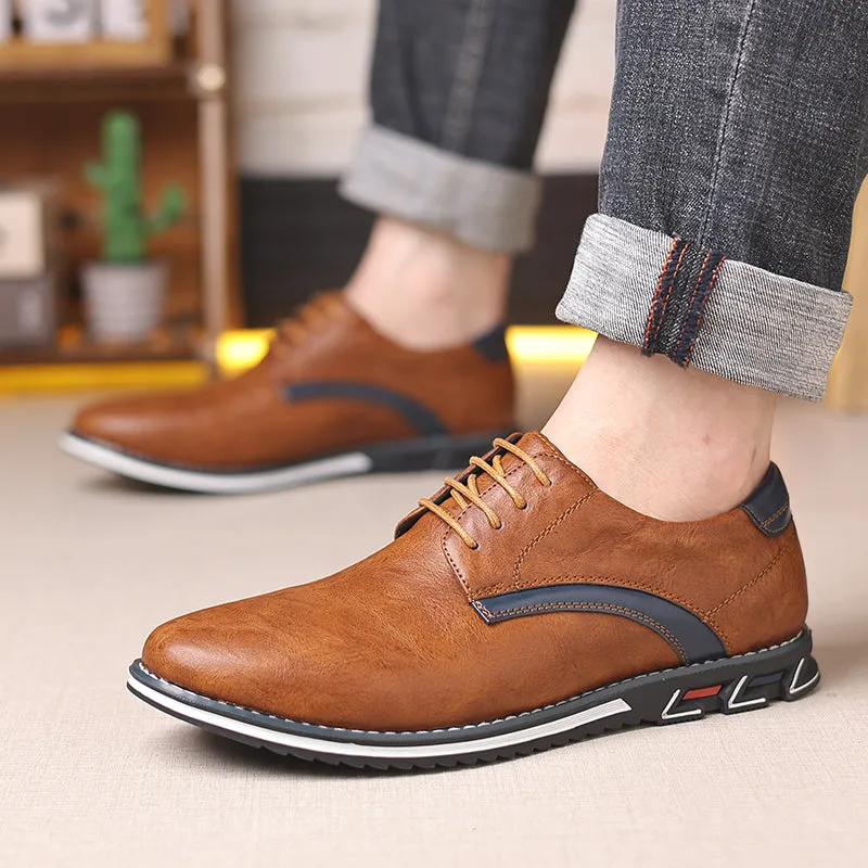 Men's Casual Comfort Oxfords Orthopedic Dress Shoes