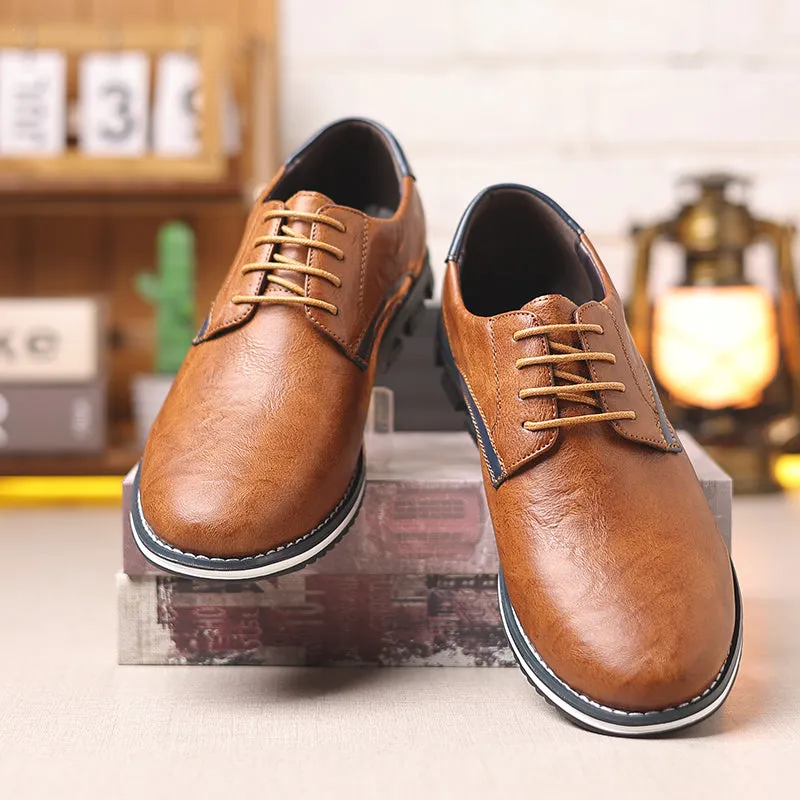 Men's Casual Comfort Oxfords Orthopedic Dress Shoes