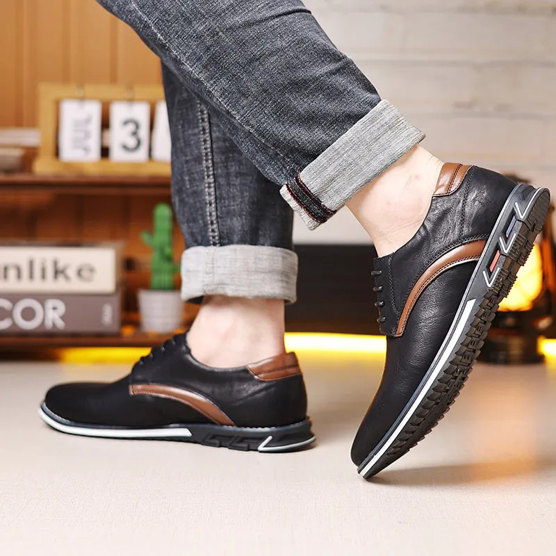 Men's Casual Comfort Oxfords Orthopedic Dress Shoes