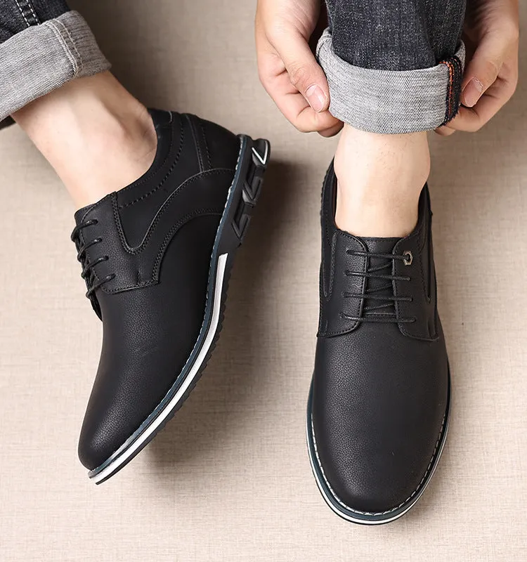 Men's Casual Dress Oxfords Orthopedic Dress Shoes