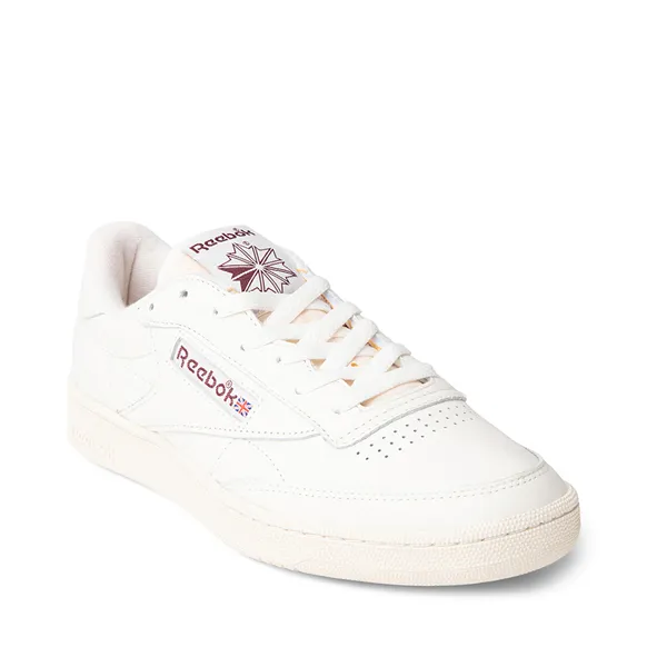 Men's sneakers Reebok Club C Vintage 85, burgundy