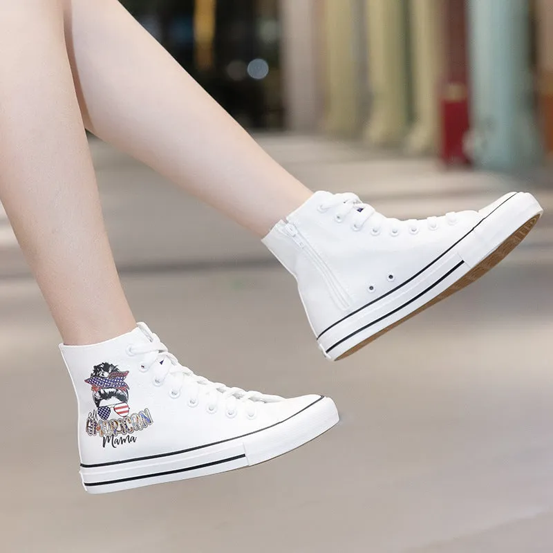 Owlkay Breathable Versatile High Top Shoes