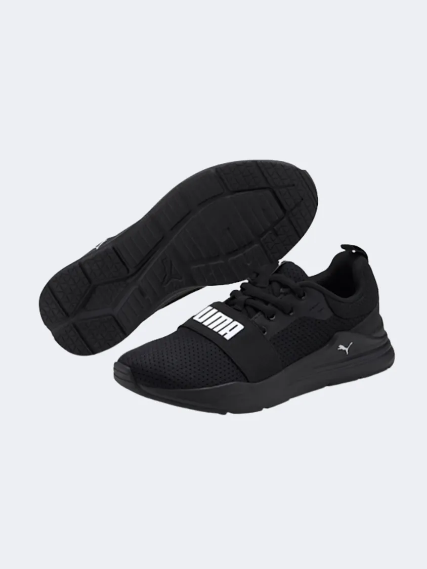 Puma Wired Run Gs-Boys Lifestyle Shoes Black