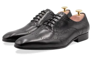 Rosario Wingtip Black Oxford