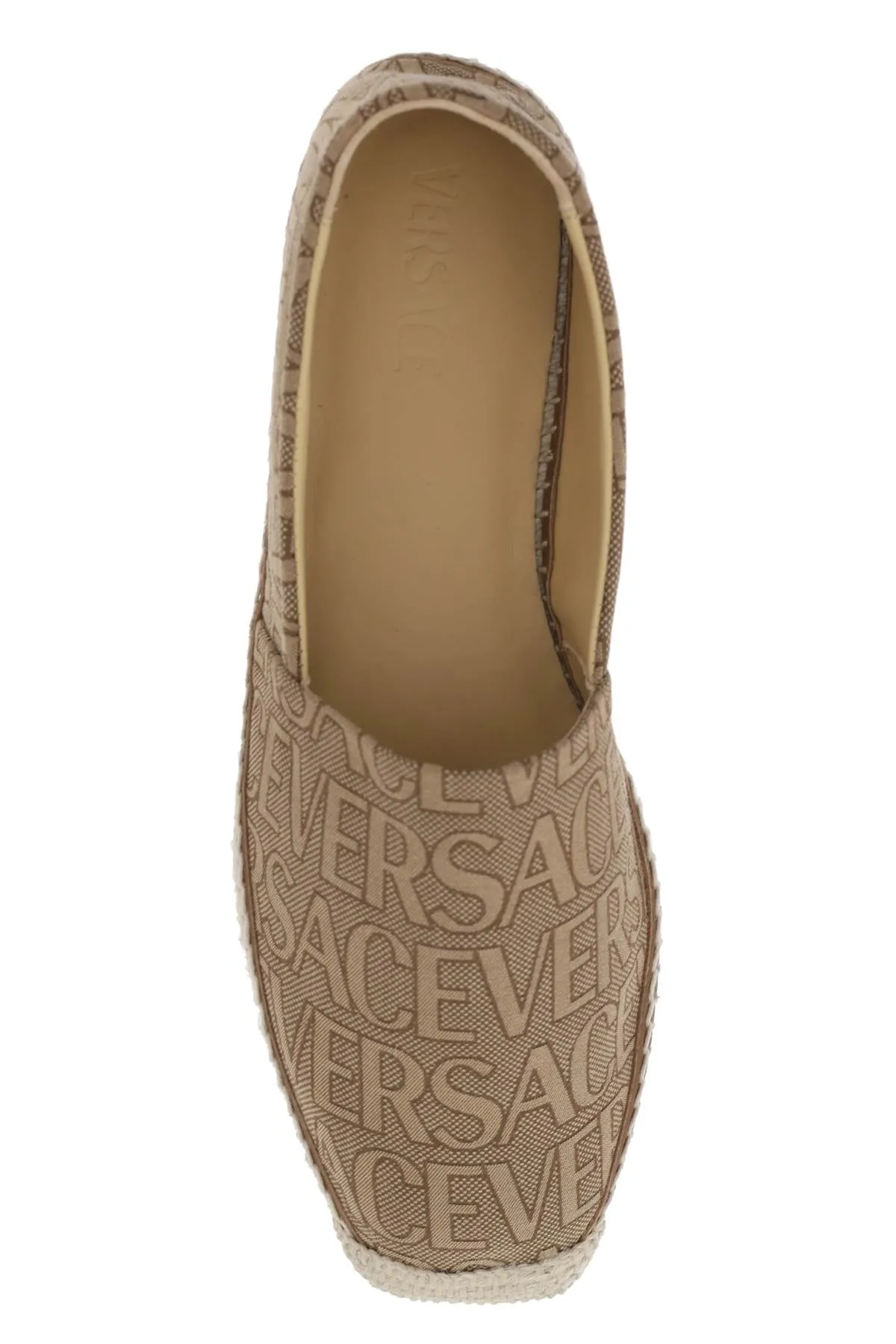 Versace 'versace allover' espadrilles